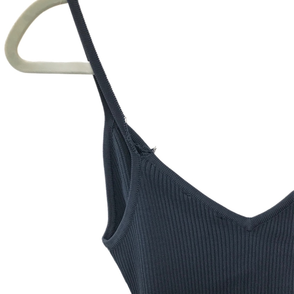 Guess Blue Haley Ribbed Dress - Picture 9 of 9